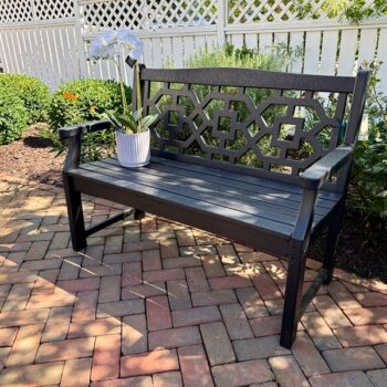 Chinoiserie Bench by Polywood