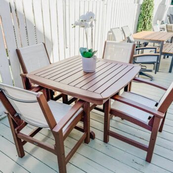 Coastal Sling Dining by Polywood