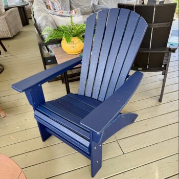 Nautical Curveback Adirondack by Polywood