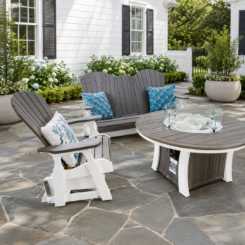 Oceanside Gliders and Firepit by Casual Comfort